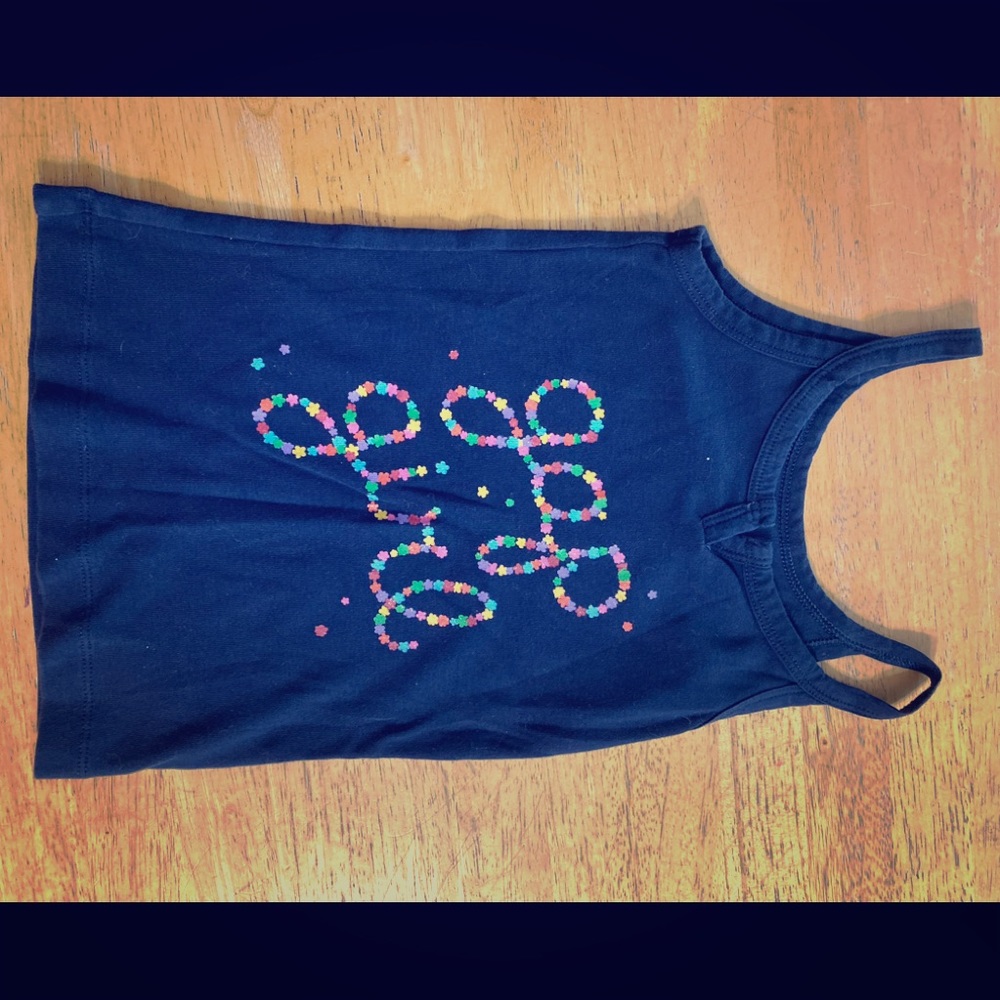 Gap Kids 4/5 Navy tank top